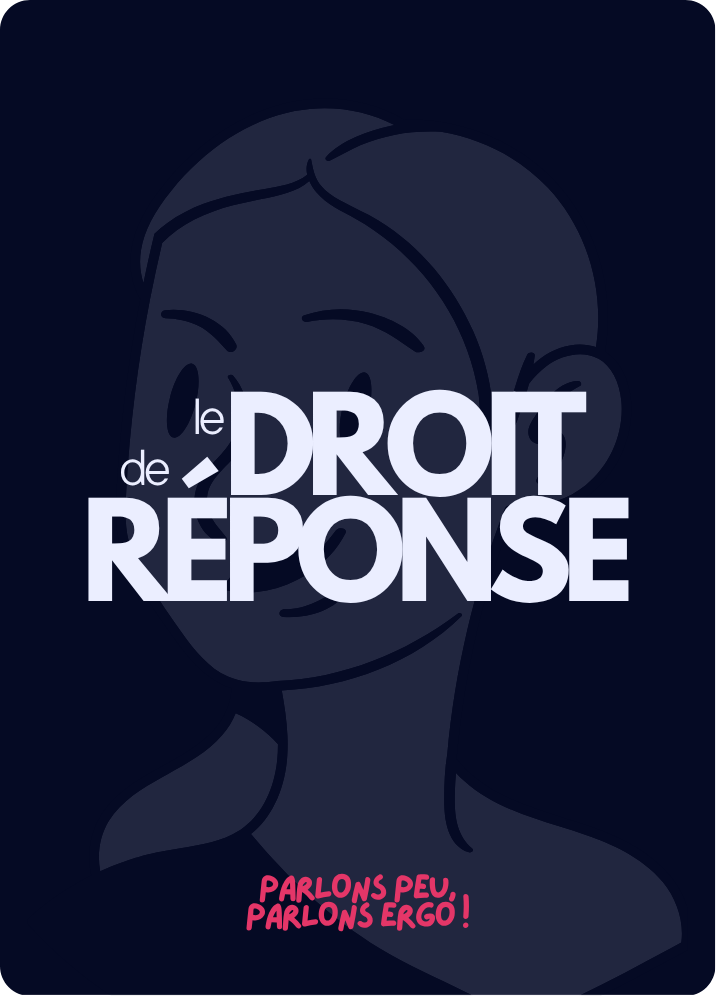 Carte « Droit de réponse » du jeu Travaillorama